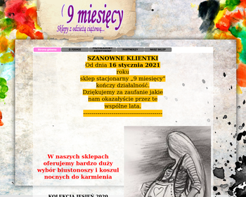 9 Miesięcy - Odzież Ciążowa_