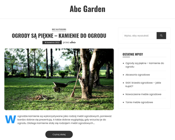 ABC GARDEN meble ogrodowe_