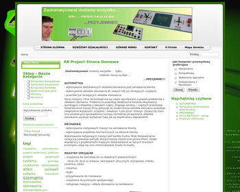 AB Project  Systemy automatyki przemysłowej_ projekty mechaniczne
