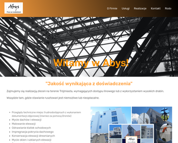 ABYS -Prace Podwodne i Wysokościowe- uszczelnianie budynków_ montaż