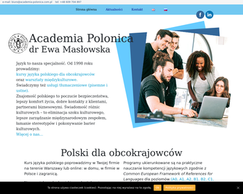 ACADEMIA POLONICA dr Ewa Masłowska_