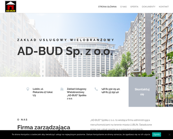 Zakład Usługowy Wielobranżowy AD-BUD Sp  z o o_