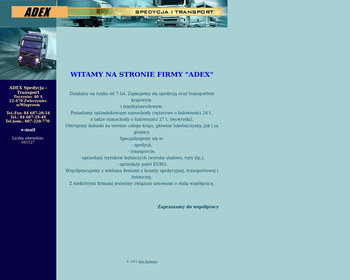 ADEX Spedycja - Transport_