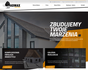 Admax  Wykonanie pod klucz  Gruca A_