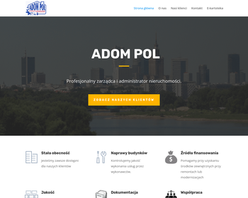 Adom-Pol  Zarządzanie i administrowanie nieruchomościami_