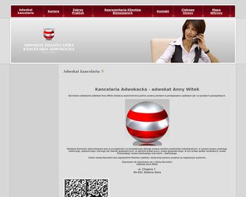 Adwokat Zielona Góra Kancelaria Adwokacka Anna Witek_