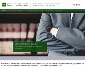 Geżyński Wojciech  Kancelaria adwokacka_