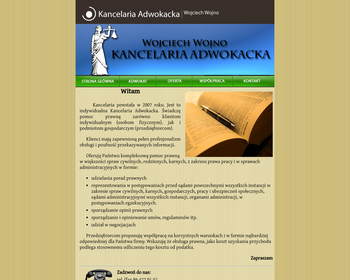 Kancelaria adwokacka  Wojciech Wojno_