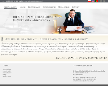 Kancelaria Adwokacka Marcin M  Cieśliński_