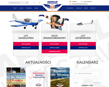 Aeroklub Warszawski (WA) - Dział Napraw Sprzętu Spadochronowego_