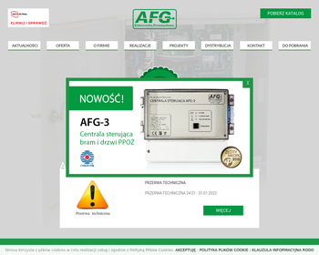 AFG Elektronika Przemysłowa Andrzej Garczarek_