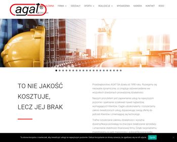 Przedsiębiorstwo AGAT Spółka Akcyjna  - Biuro Handlowe w Warszawie_