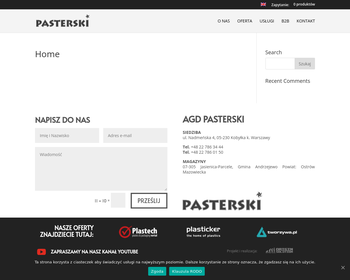 AGD PASTERSKI Mirosław Pasterski Zakład Pracy Chronionej_