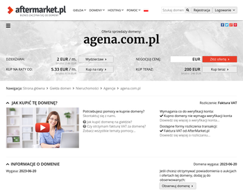 Przedsiębiorstwo Wielobranżowe AGENA Sp  z o o_