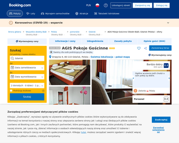 PHU AGIS NOCLEGI_ pokoje gościnne z łazienkami w centrum Gdańska