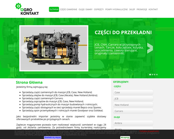 Agro-Kontakt  Części zamienne do Case i JCB_