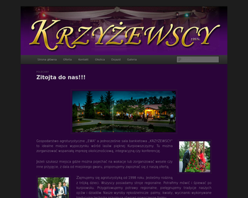 Agroturystyka_ Sala Bankietowa Krzyżewscy