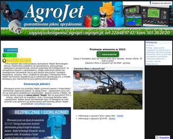 AgroJet-konsulting - dystrybucja produktów TeeJet_