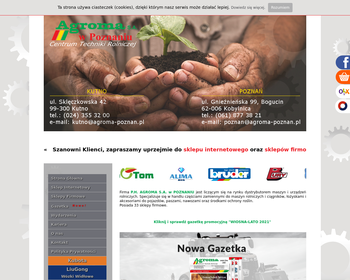 AGROMA__ciągniki rolnicze