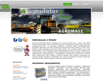 Agromasz  Akumulatory_ oleje silnikowe