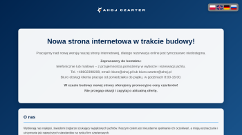 AHOJ CZARTER ; budowa_ zabudowa i czarter jachtów mazury 
