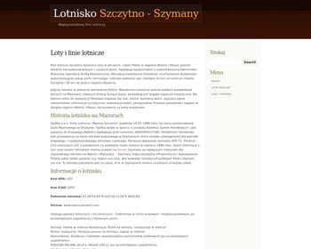 Porty Lotnicze MAZURY-SZCZYTNO Sp  z o o_