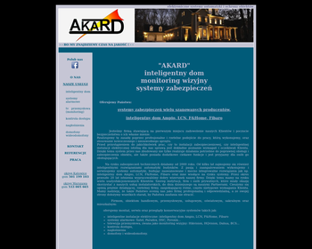 Akard  Inteligentne domy_ monitoring