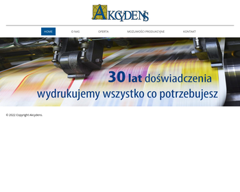 AKCYDENS S c  Wydawnictwo i Drukarnia_