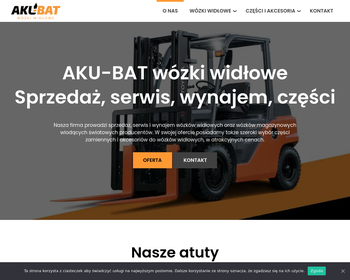 AKU-BAT Wózki Widłowe_