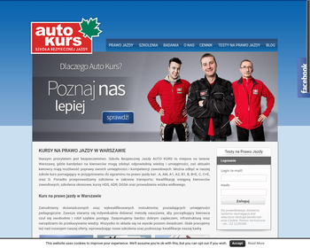 AUTO KURS SZKOŁA BEZPIECZNEJ JAZDY_