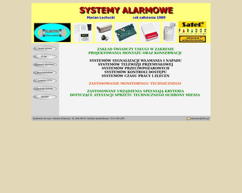 Alarmar  Systemy alarmowe  Lechocki M_