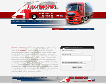 ALEX-TRANSPORT Przewozy Międzynarodowe i Krajowe_