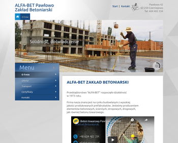 Alfa-Bet  PPHU  Produkcja prefabrykatów betonowych_