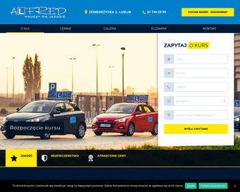 ALFRED Ośrodek Szkolenia Kierowców  Kursy prawa jazdy_ Kursy szkolenia kierowców