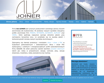 Alu Joiner  Konstrukcje aluminiowe  Drzwi_ okna