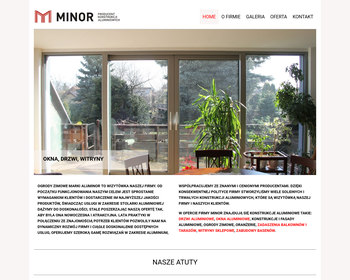 Minor  Producent konstrukcji aluminiowych i ogrodów zimowych_