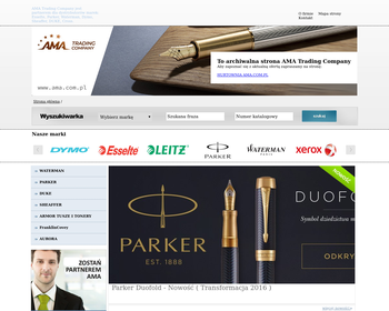 A-M-A Trading Company Hurtownia Artykułów Biurowych_