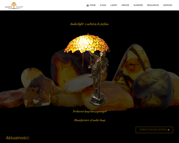 Amberlight - Witrażownictwo Wyrożębski  Lampy bursztynowe_ witrażowe