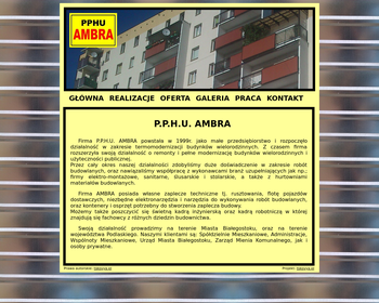 Ambra  PPHU  Firma ogółlnobudowlana_ docieplanie budynków