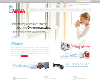 AMMA - Producent okien i drzwi z PCV_