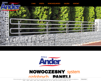 Ander  Ogrodzenia_ systemy ogrodzeniowe