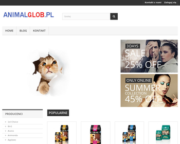 AnimalGlob Internetowy Sklep Zoologiczny_