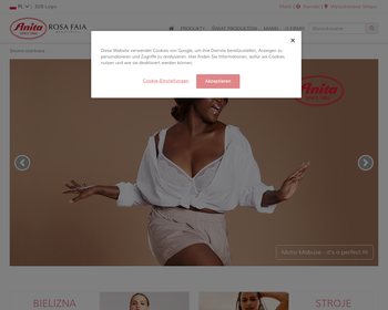 Anita Polska Sp  z o o  Dystrybutor Bielizny Damskiej_