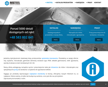 ANSTEEL systemy mocowania_