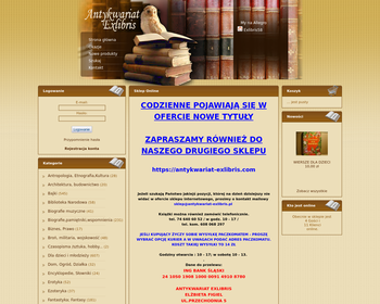 Exlibris  Antykwariat  Książki_ mapy