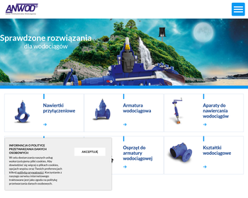 Anwod  Zakład produkcji armatury wodociągowej  Anasiewicz Waldemar_