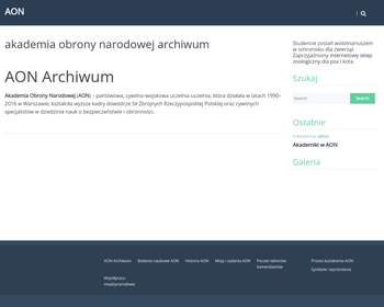 Akademia Obrony Narodowej_