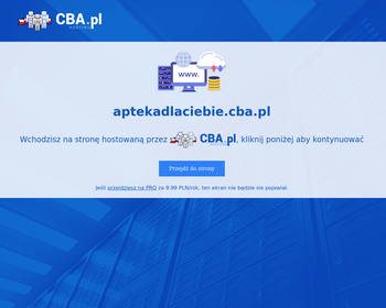 Apteka Dla Ciebie mgr Iwona Szechyńska_