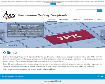 APUS Komputerowe Systemy Zarządzania_