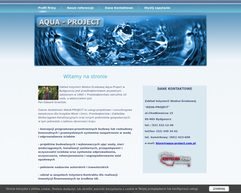Zakład Inżynierii Wodno-Ściekowej AQUA-PROJECT_